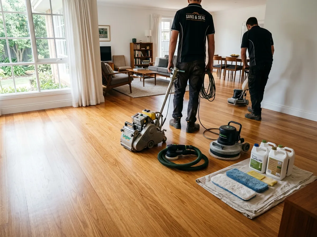 Floor sanding and polishing service